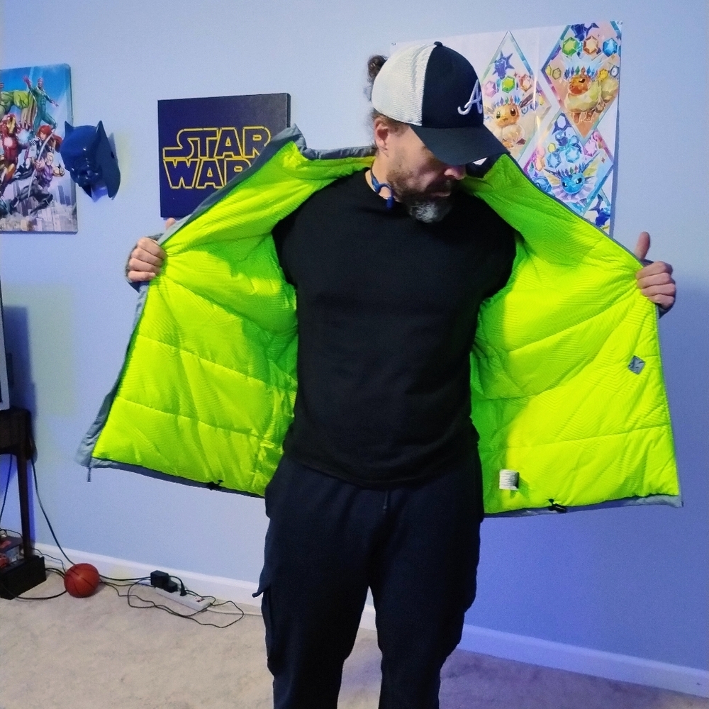 Under Armour Storm Men's Jacket with Neon Green Interior
